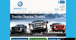 Desktop Screenshot of legacycars.com